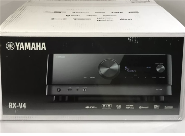 Yamaha RX-V4A 5.2-Channel Network AV Receiver with 8K HDMI & MusicCast