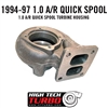 1994-1997 Ford 1.0 a/r Quick Spool Turbine Housing