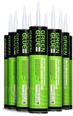 Green Glue Soundproofing - Green Glue for Drywall - Walls and Ceiling  Soundproofing with Green Glue