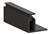 1" 10MOTD-BLK Square Edge Fabric Wall-Mount Track System