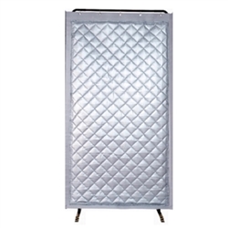 SC1030 Acoustic Noise Barrier: 4.5' x 8' Vinyl Screen & Frame
