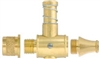 Brass Horn Measure Valve, Spout, Bushing Kit