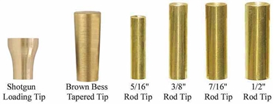 Brass Ramrod Tips