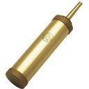 Brass Cylinder Powder Flask. 5 oz