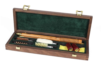 Luxury Wood Shotgun Cleaning Kit