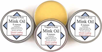 Trapper's MINK OIL TALLOW, patch grease, for match shooting