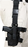 BLACK DROP LEG ADJUSTABLE HOLSTER