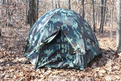 CAMOUFLAGE 3-MAN HEXAGON DOME TENT