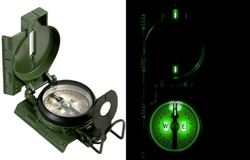 OFFICIAL U.S. MILITARY TRITIUM LENSATIC COMPASS (MODEL 3H)