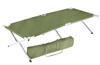 G.I. TYPE OLIVE DRAB OVERSIZED ALUMINUM FOLDING COT