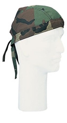 HEADWRAP - WOODLAND CAMO