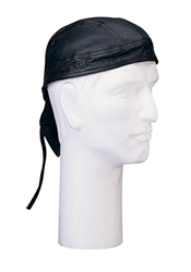 HEADWRAP LEATHER - BLACK