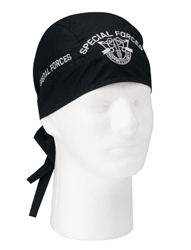 HEADWRAP SPECIAL FORCES - BLACK