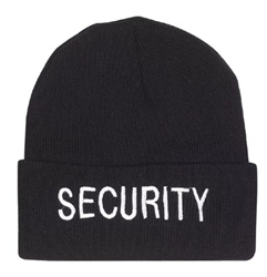 EMBROIDERED SECURITY WATCH CAP