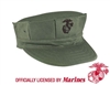 ULTRA FORCEâ„¢ OLIVE DRAB POLY/COTTON MARINE CORPS CAP W/EMBLEM