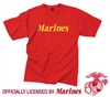 T-SHIRT - MARINES / RED