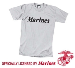 P/T T-SHIRT - MARINES / GREY