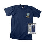OFFICIALLY LICENSED NYPD EMBLEM T-SHIRT