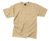 MILITARY T-SHIRT - POLY/COTTON / KHAKI