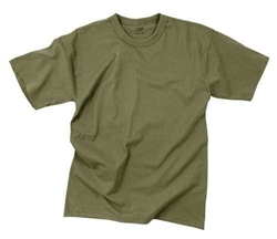 MILITARY T-SHIRT - POLY/COTTON / OLIVE DRAB