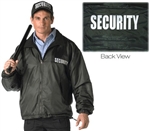 SECURITY REVERSIBLE NYLON/POLAR FLEECE JACKET