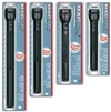 MAGLITE BLACK D CELL FLASHLIGHTS