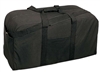 CANVAS JUMBO CARGO BAG - BLACK