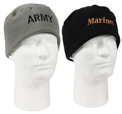 EMBROIDERED POLAR FLEECE WATCH CAP