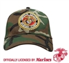 CAMO MARINE CORPS DELUXE LOW PROFILE INSIGNIA CAP