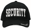 BLACK ''SECURITY'' DELUXE LOW PROFILE INSIGNIA CAP