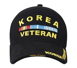 KOREAN WAR VETERAN DELUXE LOW PROFILE INSIGNIA CAP