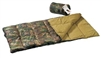 WOODLAND CAMOUFLAGE NYLON ADULT SLEEPING BAG