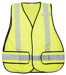 SAFETY GREEN HI-VISIBILITY REFLECTIVE SAFETY VEST