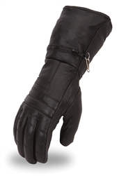 Men's Leather Gauntlet Glove for Cold Weather - FIRST CLASSICS Â®
