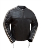 FAST FURY racing jacket w/stripped detail