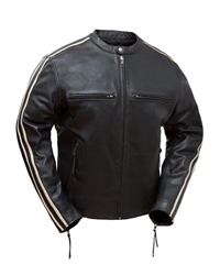 FAST FURY racing jacket w/stripped detail