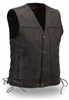 THE GAMBLER  Single Back Panel Vest w/ side laces