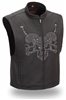 MERCILESS RIDER Reflective Skull Vest