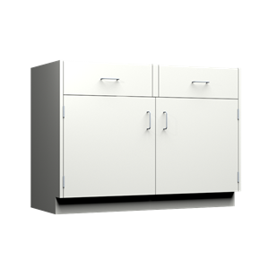 48" Double Door Drawer Base Cabinet