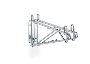 Super Erecta Stainless Steel Double Shelf Support