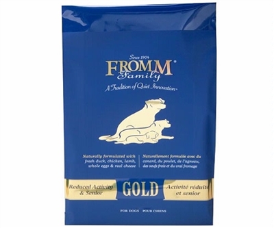 Fromm Gold Reduced Activity & Senior