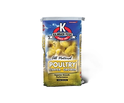 Kalmbach 20% All Natural Flock Starter Grower Crumbles