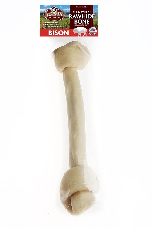 Tasman's Bison Rawhide Jumbo Bone