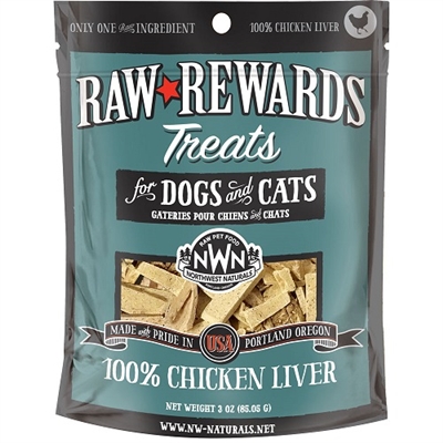 Raw Rewards 100% Chicken Liver