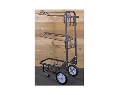 Easy-Up Show Cart with Saddle Rack