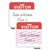 ONEstep TIMEbadge Manually-Issued Clip-On Expiring Visitor Badges (1-Day) - 500/Pkg.