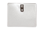 Clear Vinyl Horizontal Badge Holder W/ 2-hole Clip
1810-1300