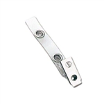 2 3/4" Vinyl Strap Clip With Larger 7/16" Steel Snap Has A Tighter Seal.