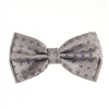 Abstract Light Blue, Red & Navy Silk Pre-Tied Bow Tie Set with Matching Pocket Square BWTH-1319