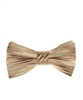 Gold, Metallic Gold, Light Brown & Tan Pre-tied Bow Tie with Matching Pocket Square BWTH-1413